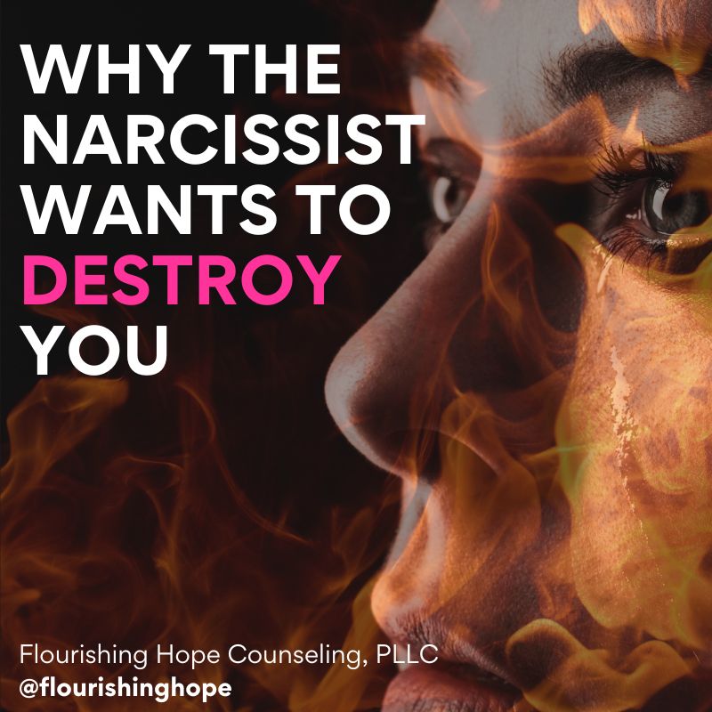 Why The Narcissist Wants To Destroy You